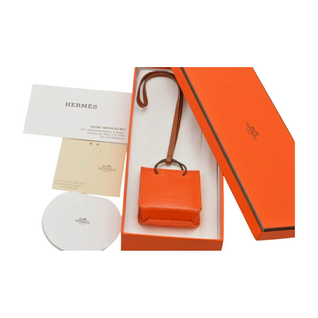 エルメス HERMES Dサック オランジュチャーム アニョーミロ Y