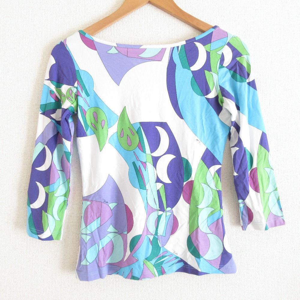 EMILIO PUCCI エミリオプッチ 七分丈 ストレッチパンツ  レディース EMILIO PUCCI エミリオプッチ 七分丈 ストレッチパンツ レディース