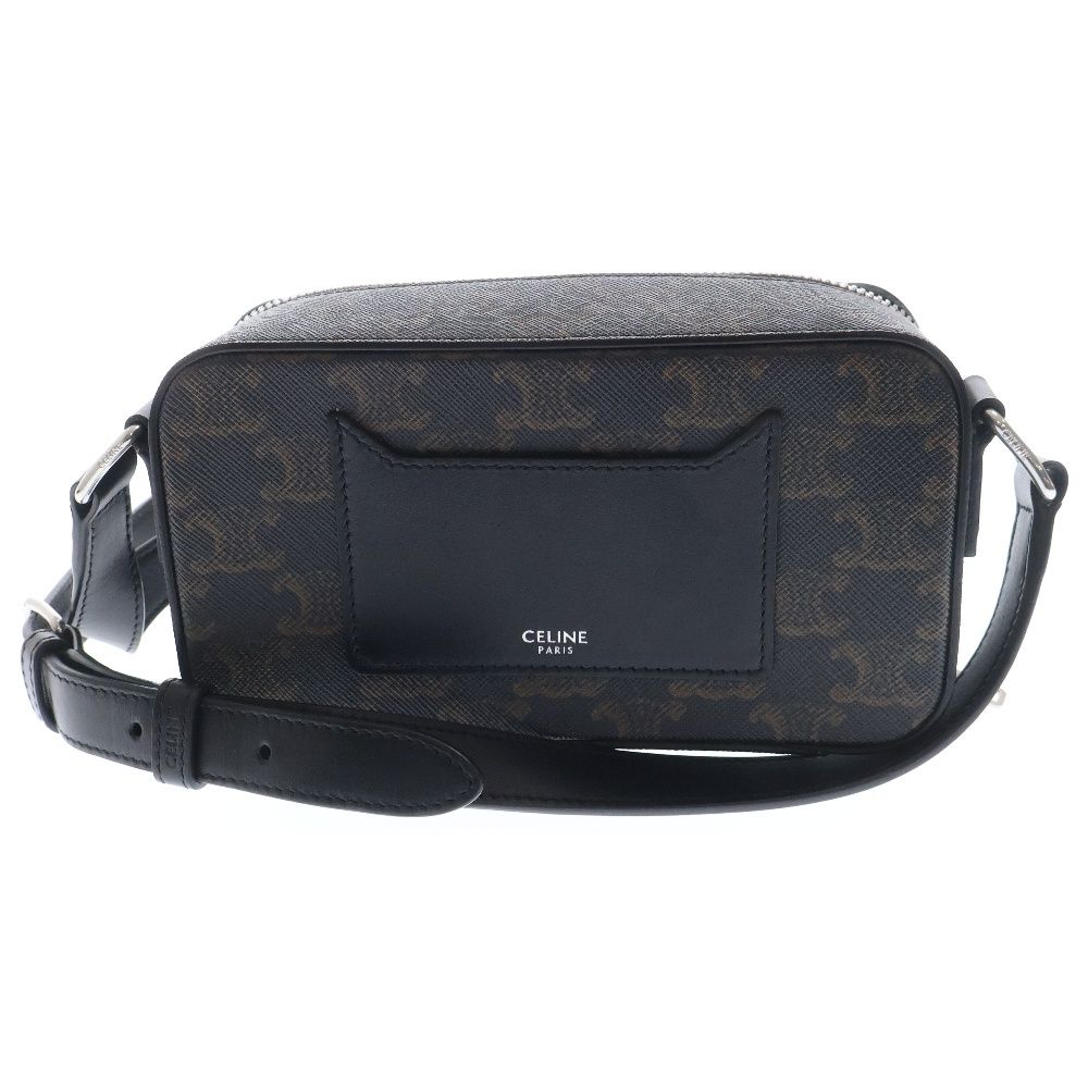 CELINE (セリーヌ) MINI MESSENGER BOX トリオンフ ロゴ ミニ CELINE (セリーヌ) MINI MESSENGER BOX トリオンフ ロゴ ミニ
