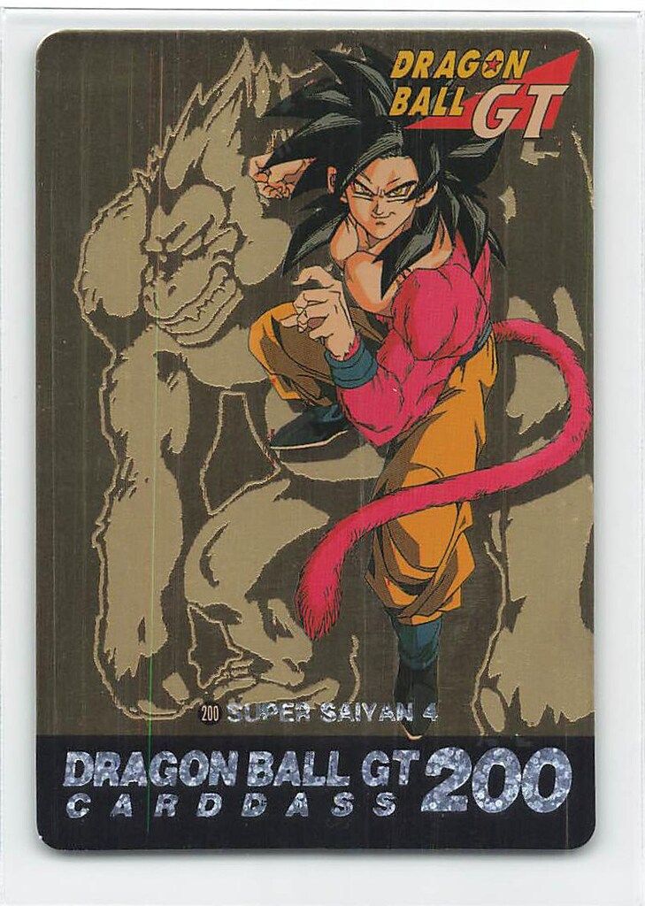 アニメ系トレカ/エッチング/-/ドラゴンボールカードダス　第30弾　出現!究極の敵DB!?　200 [エッチング] ： SUPER SAIYAN 4 バンダイ DB本弾(GT編) 30弾/出現!究極の敵DB!? SUPER SAIYAN4
