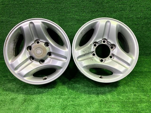 トヨタ TOYOTA 純正 トヨタ純正 KZJ95W ランクルプラド 16ｲﾝﾁ 7J 6穴 2本 139.7 15