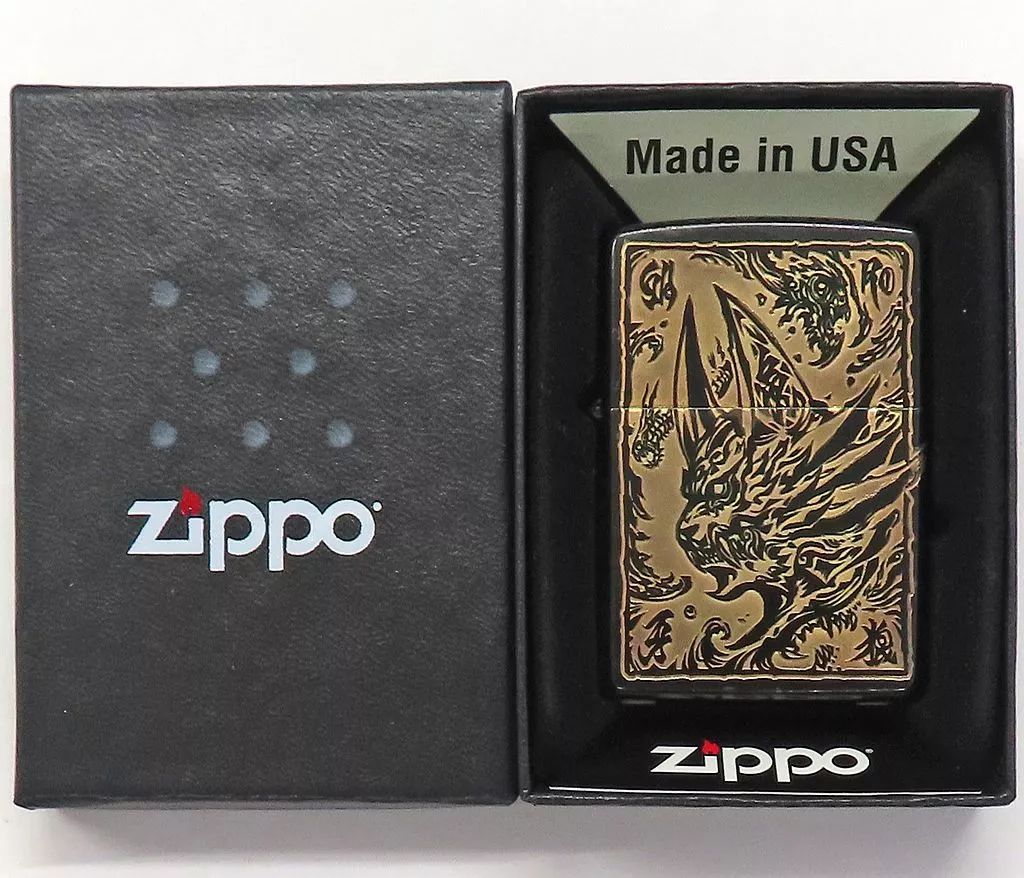 【】ZIPPO・ライター ロゴ(A柄) ZIPPOライター 「牙狼＜GARO＞」