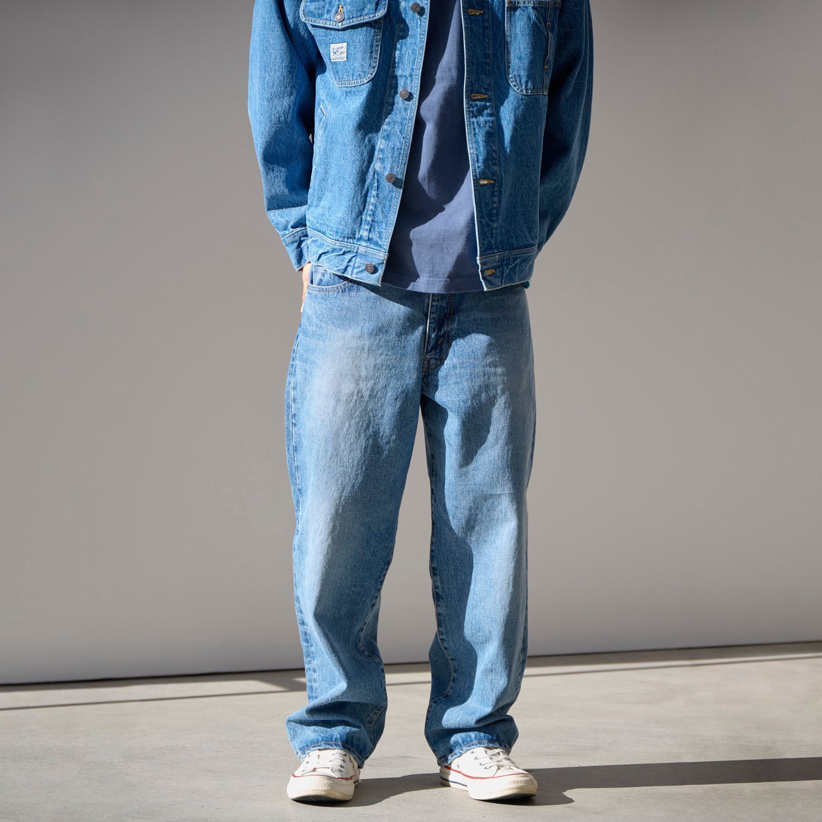 DESCENDANT 1995 DENIM TROUSERS BUGGY HARD WASH ジーンズ 251WVDS 