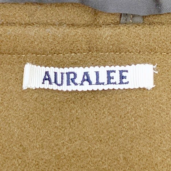 AURALEE 18AW HARD MELTON DUFFLE COAT ハードメルトン トグルボタン ダッフルコート ロング丈 A8AC01HM オーラリー アウター DM12495■