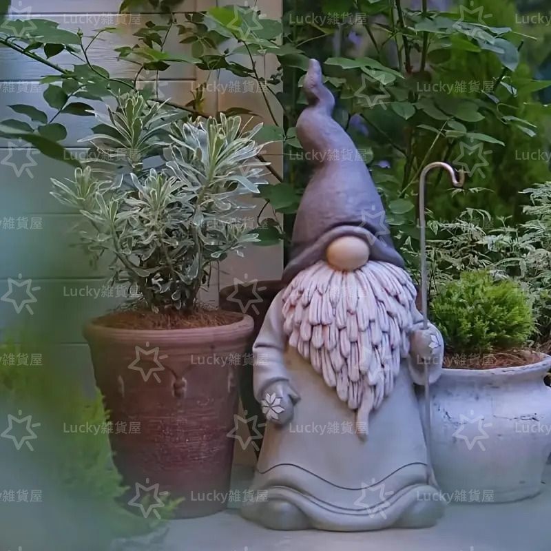 ビックノーム　ガーデニング雑貨　セメントオブジェ　ガーデンオーナメント ビックノームガーデニング雑貨セメントオブジェガーデンオーナメント