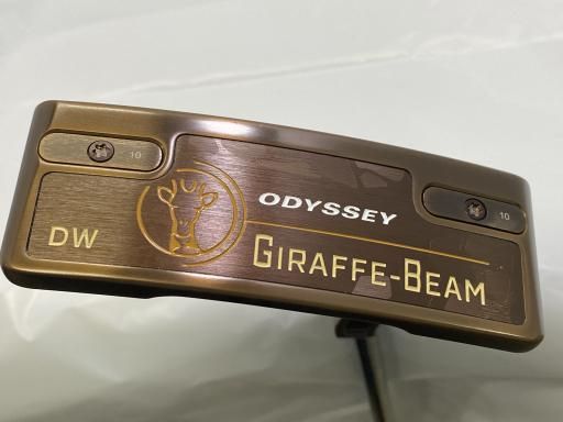 オデッセイ GIRAFFE-BEAM DOUBLE WIDE 34インチ パター PT STROKE LAB 90 スチール フレックスその他 メンズ 男性用 右利き 右用 Aランク ゴルフクラブ