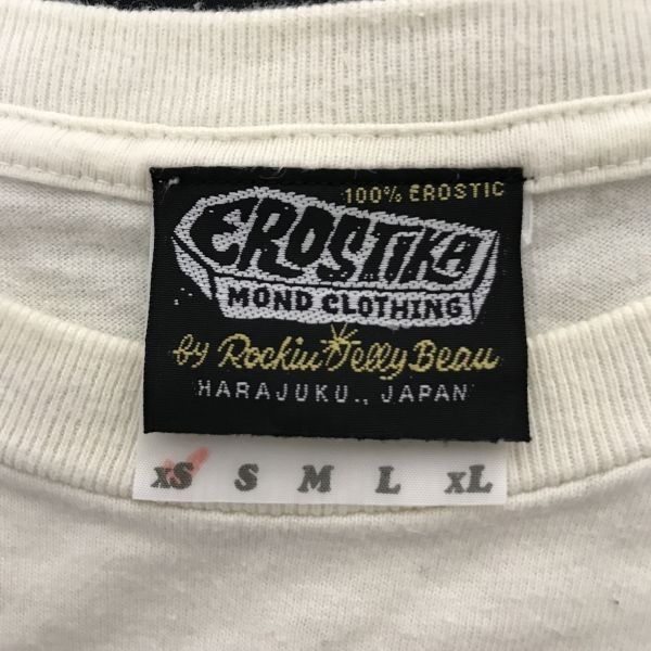 日本製☆EROSTIKA/エロスティカ☆ロッキンジェリービーン半袖Tシャツ