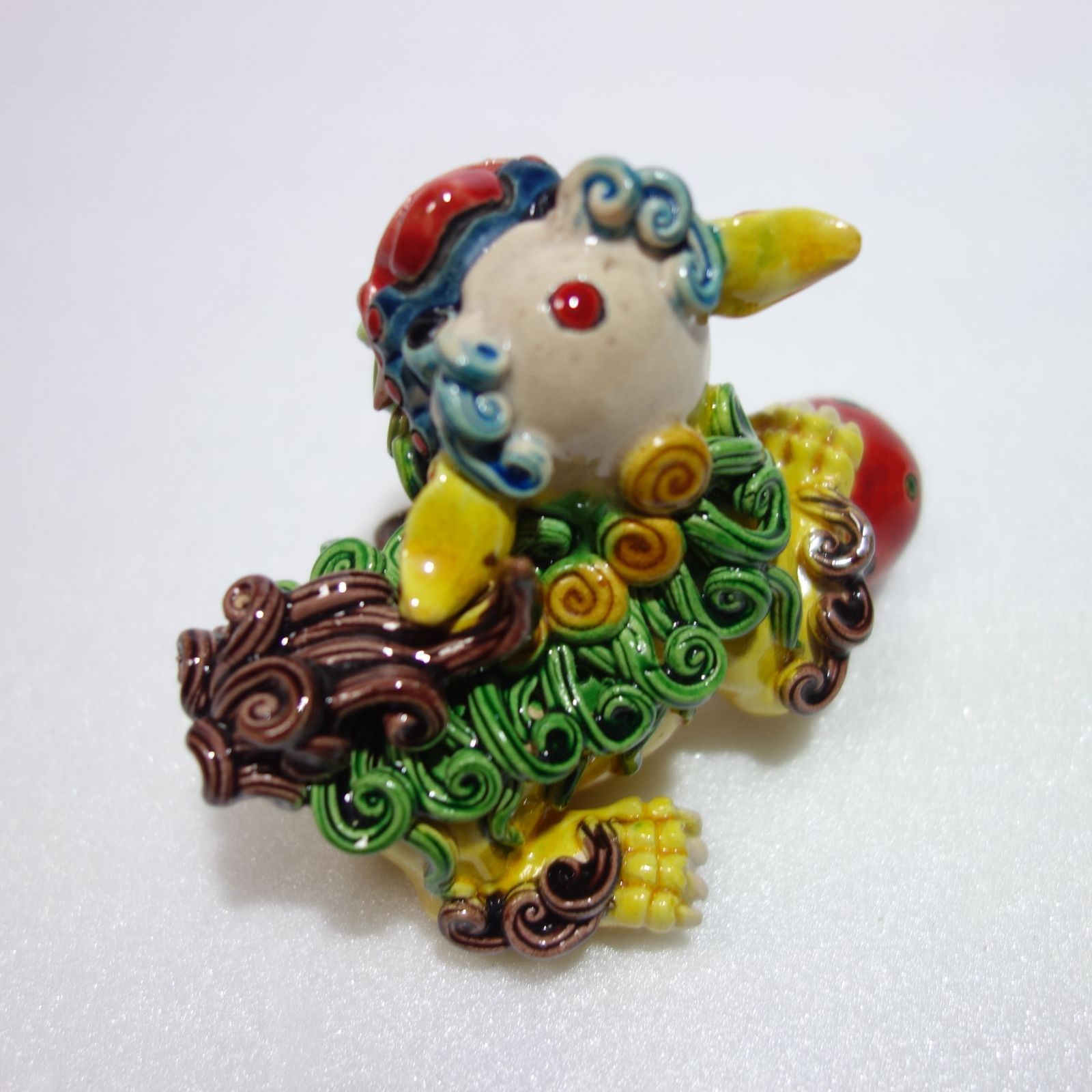 台湾 交趾焼（こうちやき）獅子 - メルカリ