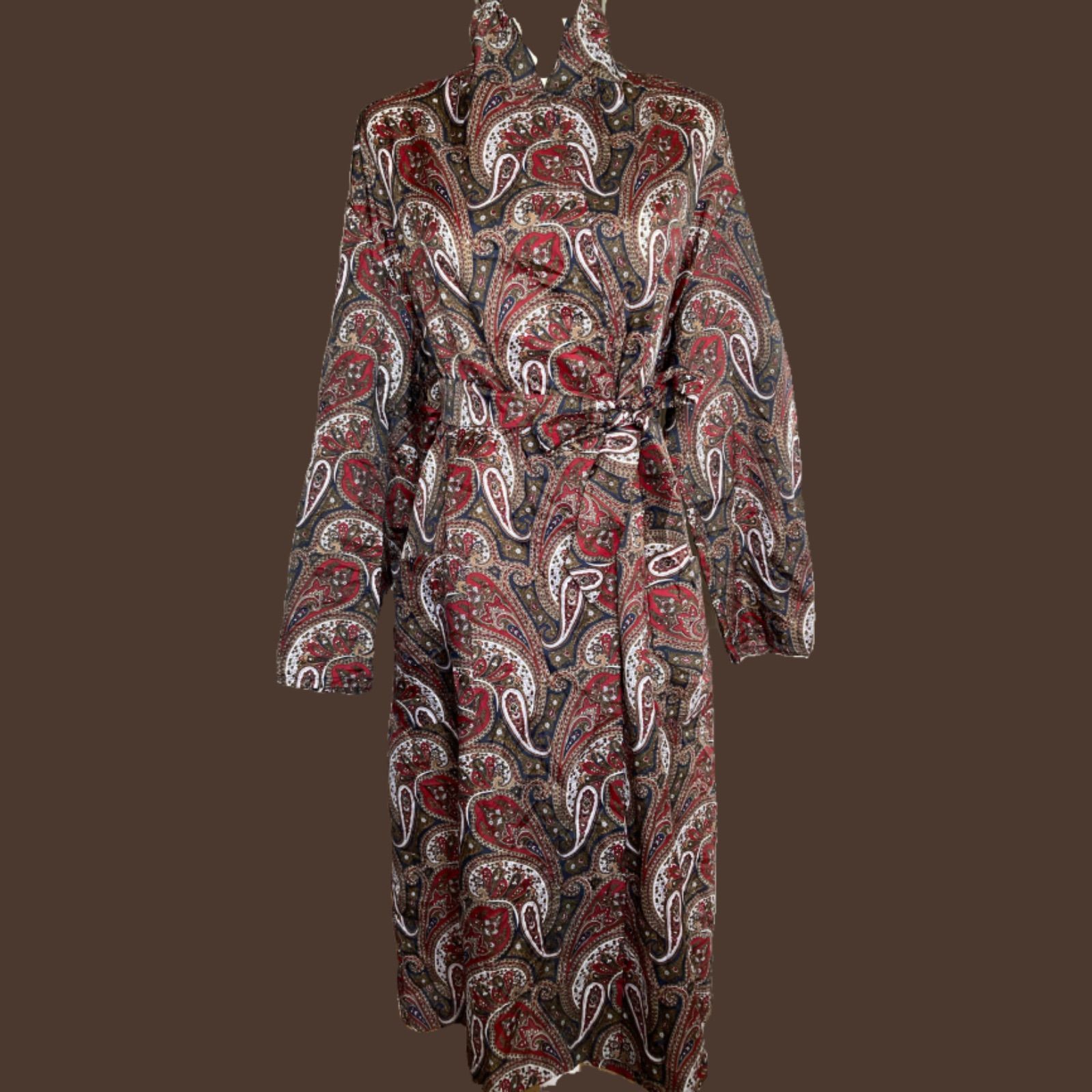 brownペイズリーはおり