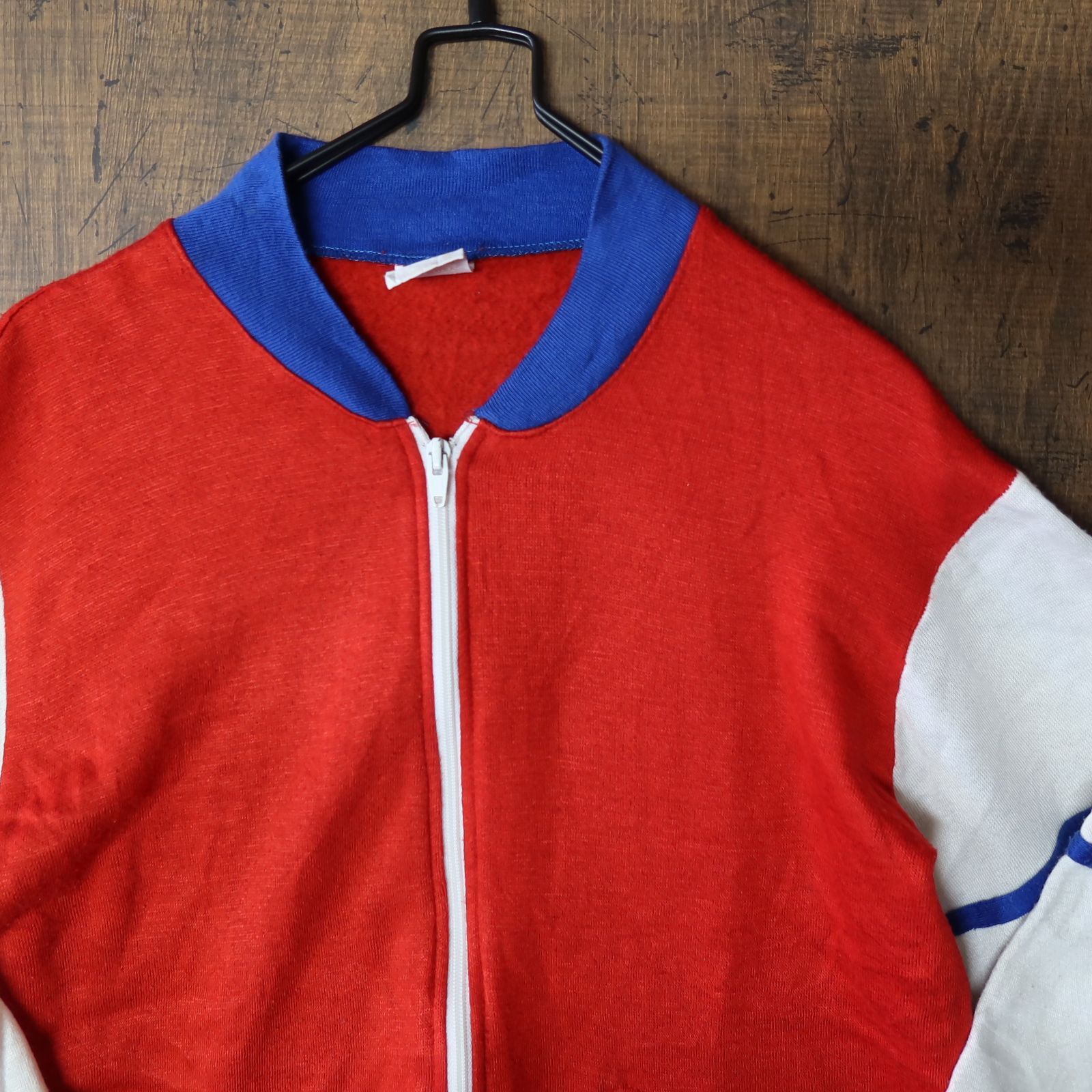 90s～ Vintage US古着☆Jantzen ジャンセン ジップカーディガン USA製 