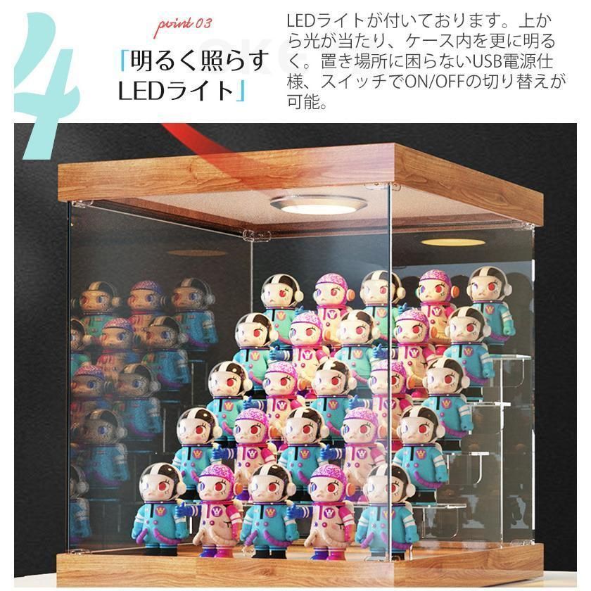LED照明付き