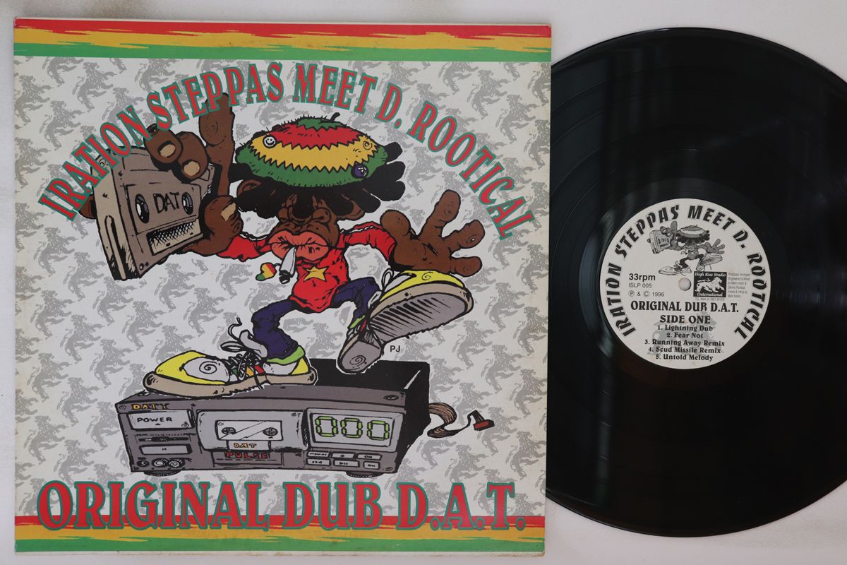 英LP Iration Steppas Meet Dennis Rootical Original Dub D.A.T. ISLP005 Iration Steppa /00260