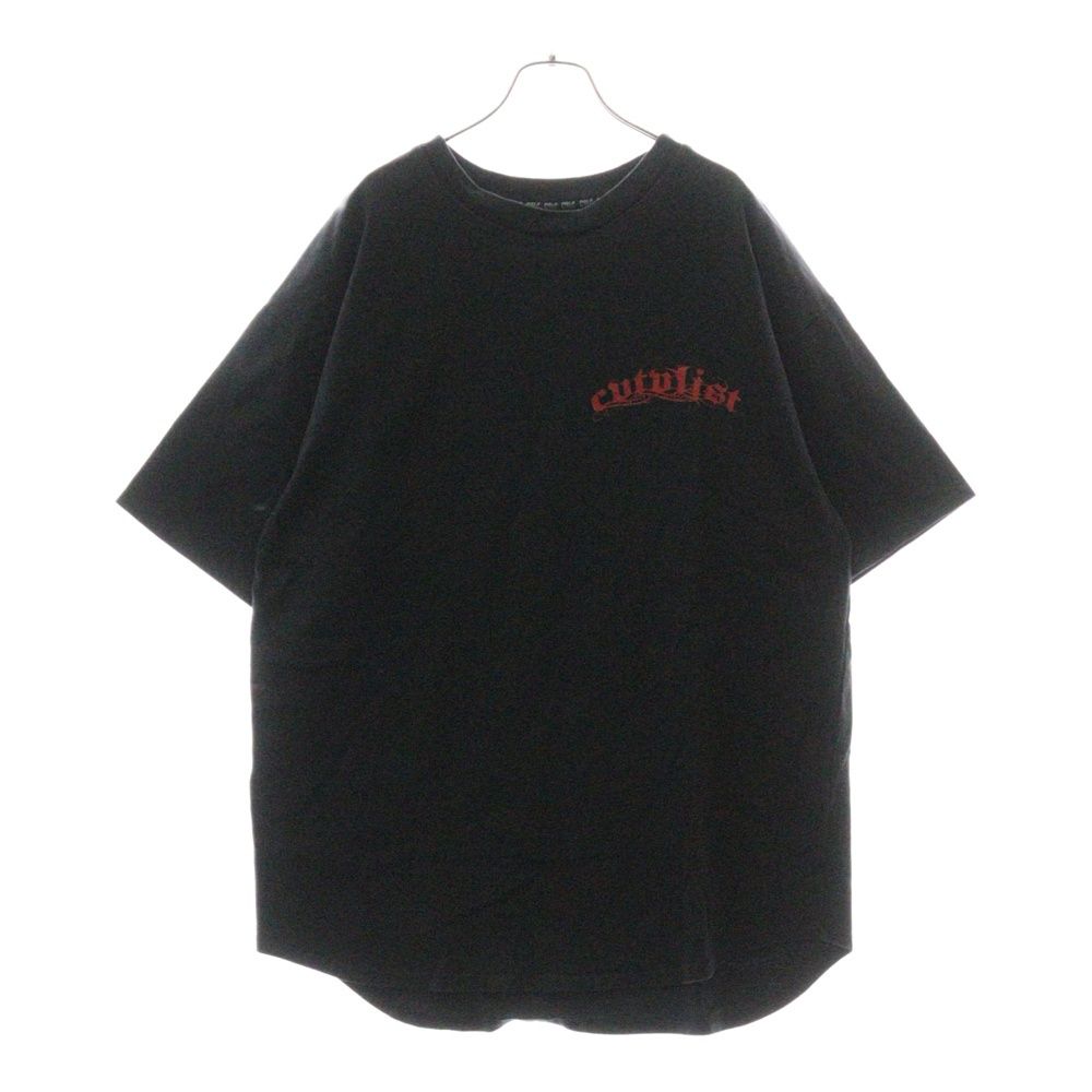 cvtvlist カタリスト ロゴプリント ヘビーオンス 半袖Tシャツ ブラック