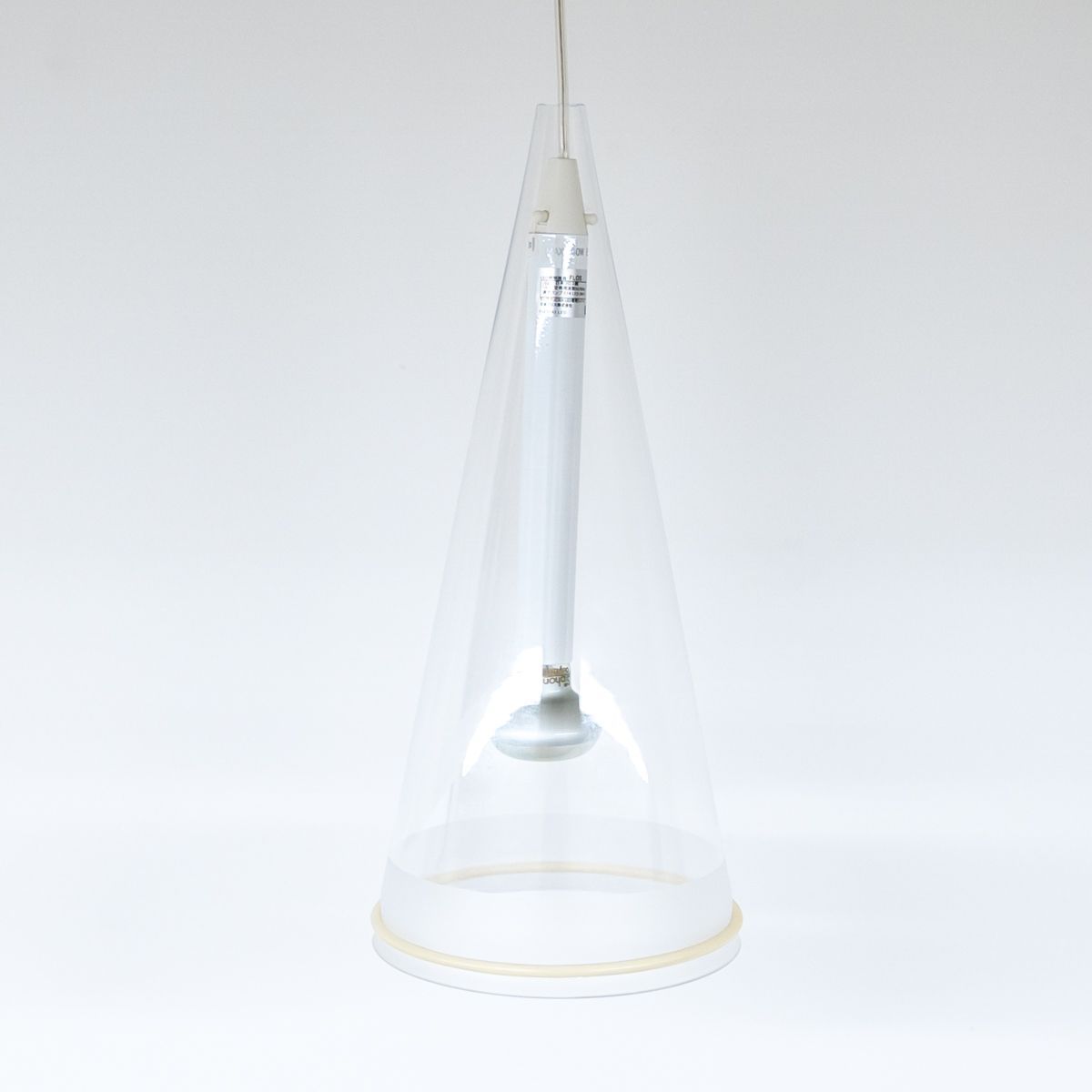 FLOS フロス FUCSIA 1 フーシア ペンダント ライト 吊り下げ 照明 ガラス クリア アッキーレ カスティリオーニ 定価4万