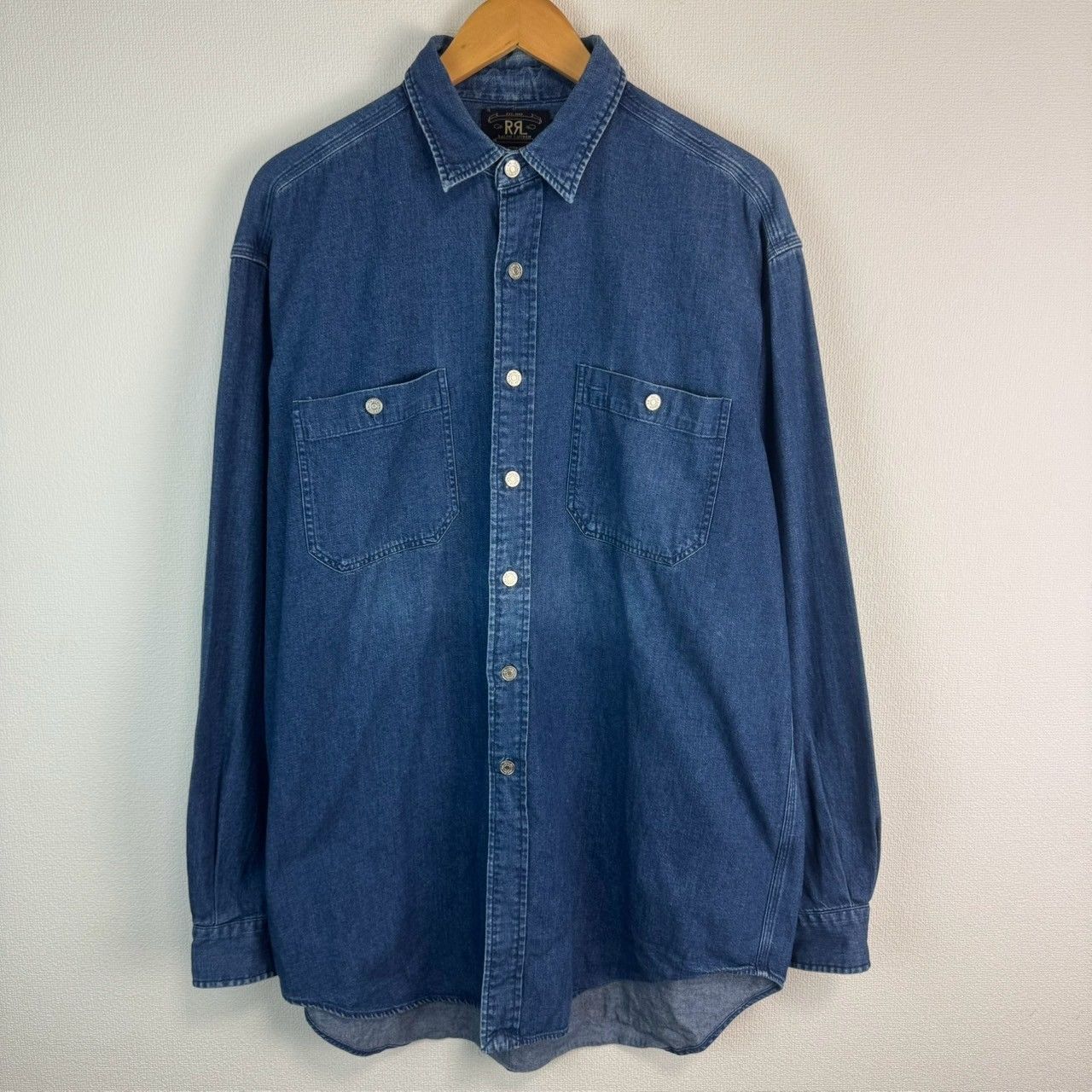 RRL ダブルアールエル RALPH LAUREN ラルフローレン デニムシャツ 