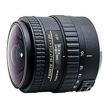 Tokina シネマ対応魚眼ズームレンズ AT-X107 DX V Fisheye 10~17mm F3.5~4.5キヤノン用 中古Tokina 魚眼ズームレンズ AT-X 107 AF DX NH Fisheye 10-17mm F3