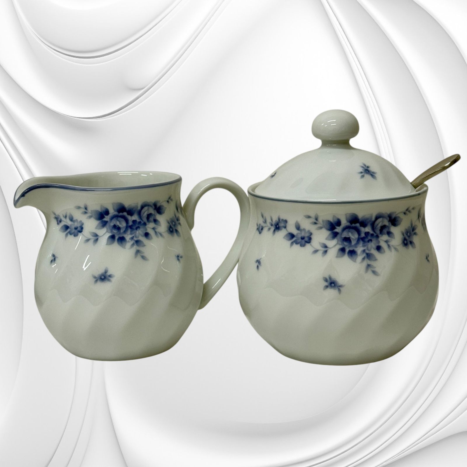 美品】昭和レトロ SANGO 三郷陶器 Cing Gourmets クリーマー＆シュガー