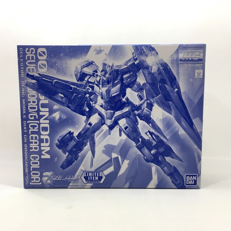 01w-0799 〇 [ガンプラ] MG 1/100 ダブルオーガンダム セブンソード/G クリアカラー プラモデル 機動戦士ガンダム00V(ダブルオーブイ)戦記  内袋未開封 未組立 【中古品】 - メルカリ