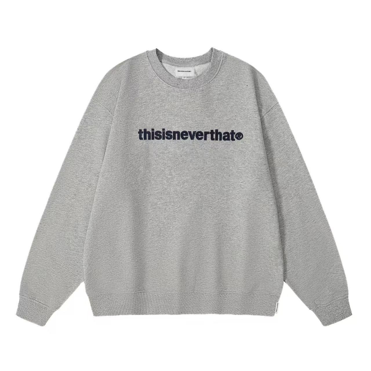 thisisneverthat トレーナー ネイビー グレーストリート