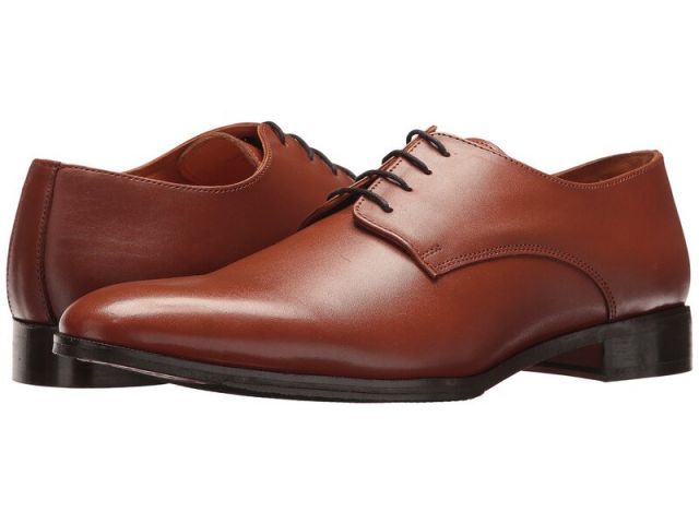 【送料無料】 カルロスサンタナ メンズ オックスフォード シューズ Power Oxford Tan Full Grain Calfskin Leather