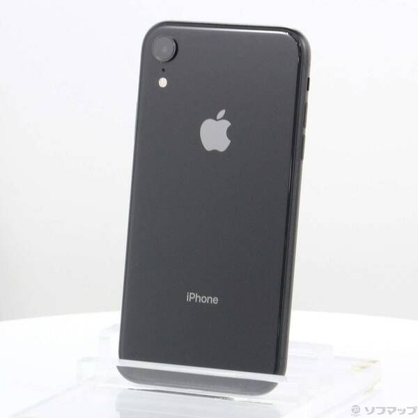 〔 〕iPhoneXR 128GB ブラック MT0G2J A SIMフリー 258