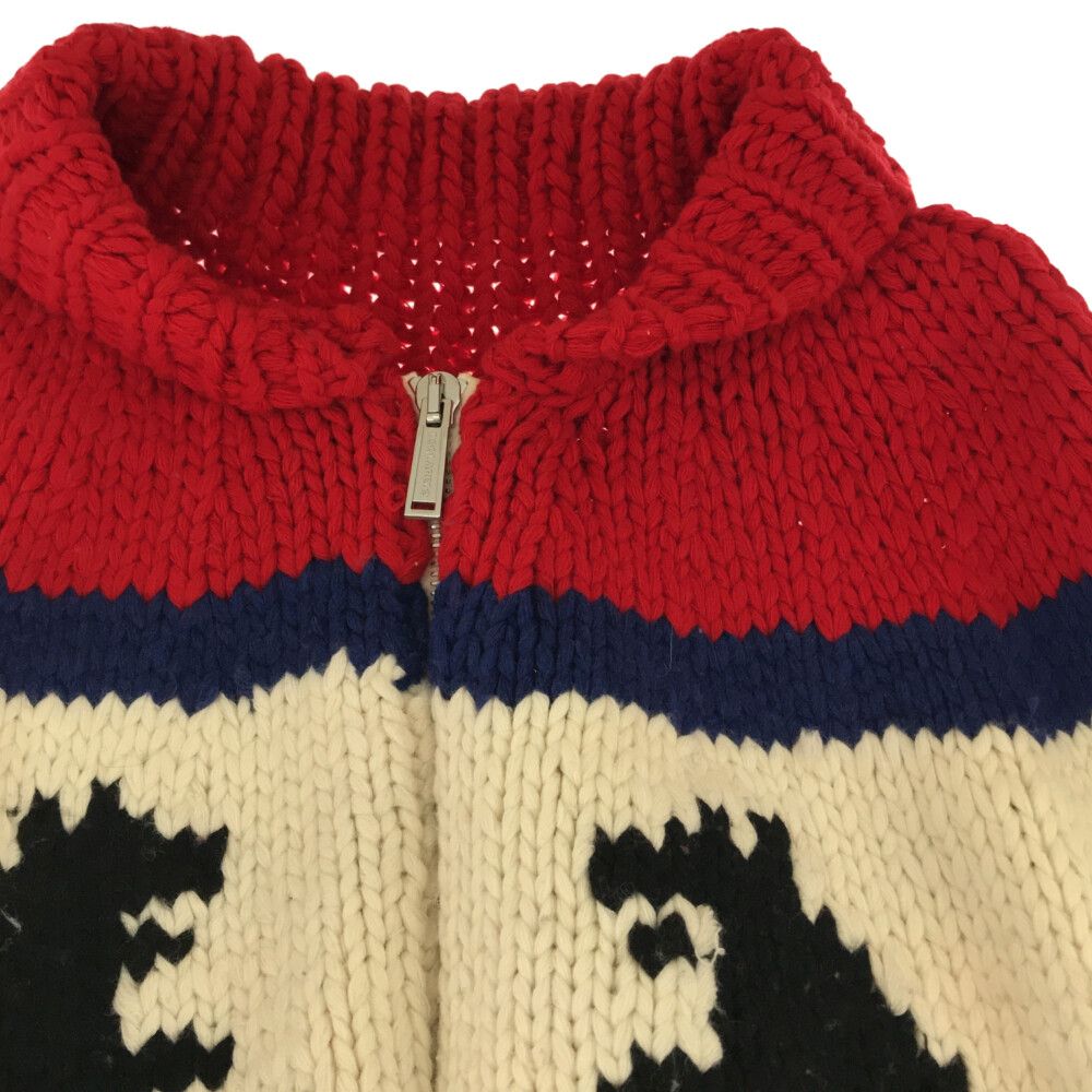 DSQUARED2 (ディースクエアード) 21AW Wool Blend Cardigan With Bear