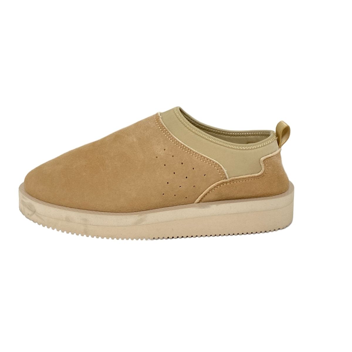 suicoke(スイコック) スリッポン 25 レディース - ベージュ