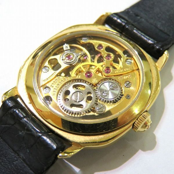 レビュートーメン 両面スケルトン 1427004 手巻き 時計 腕時計 ...