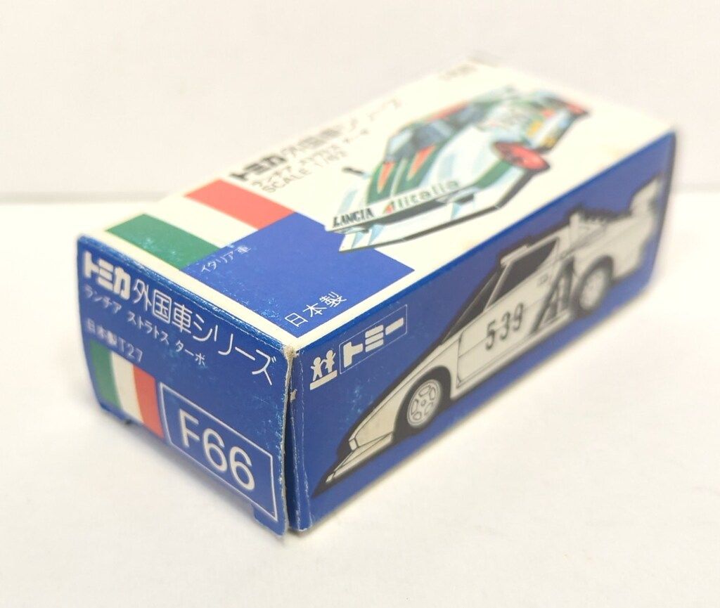トミー トミカ青箱日本製 ランチア ストラトス ターボ/#539 赤