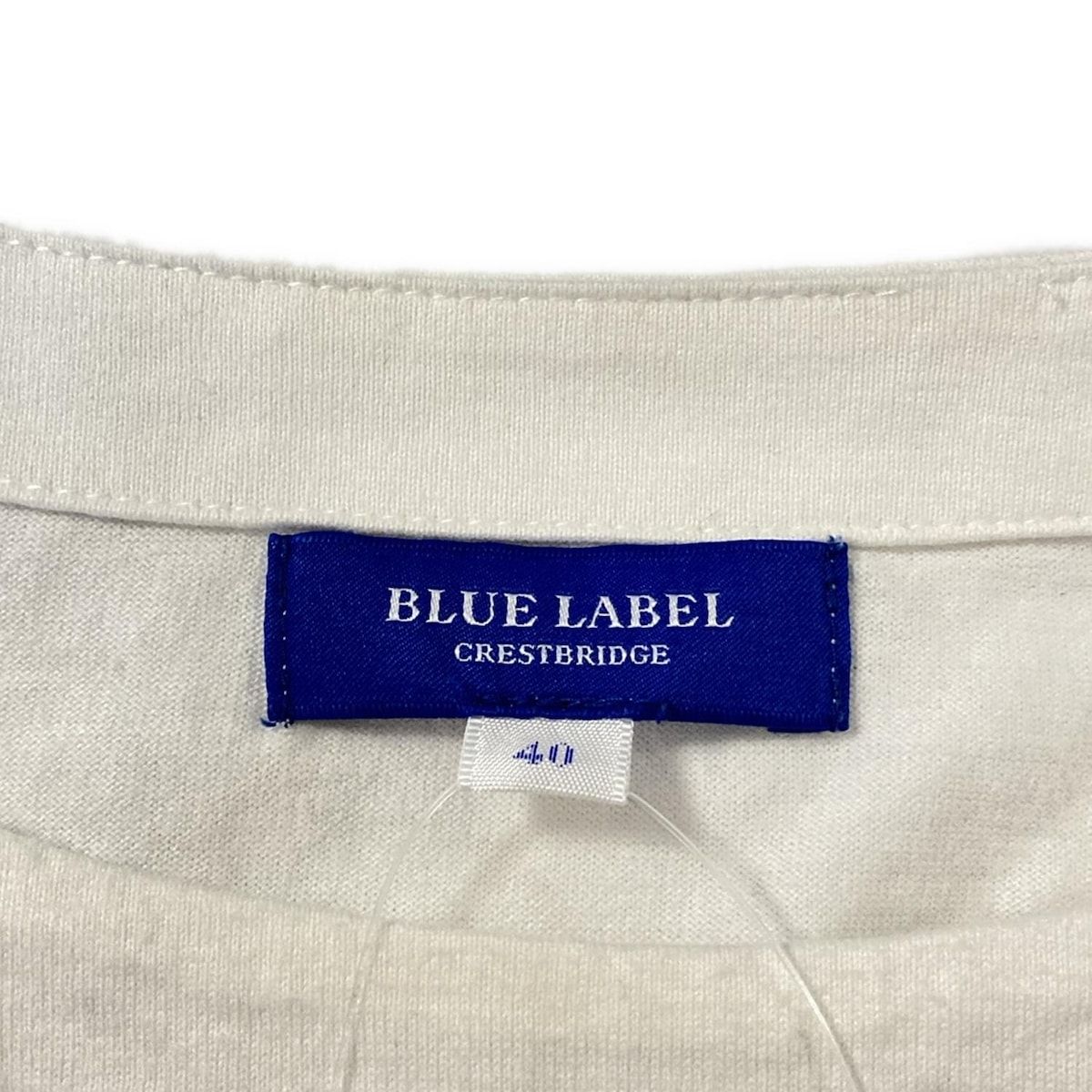 BLUE LABEL CRESTBRIDGE 長袖Tシャツ 40新品タグ付き ブルーレーベルクレストブリッジ 長袖Tシャツ サイズ40 M