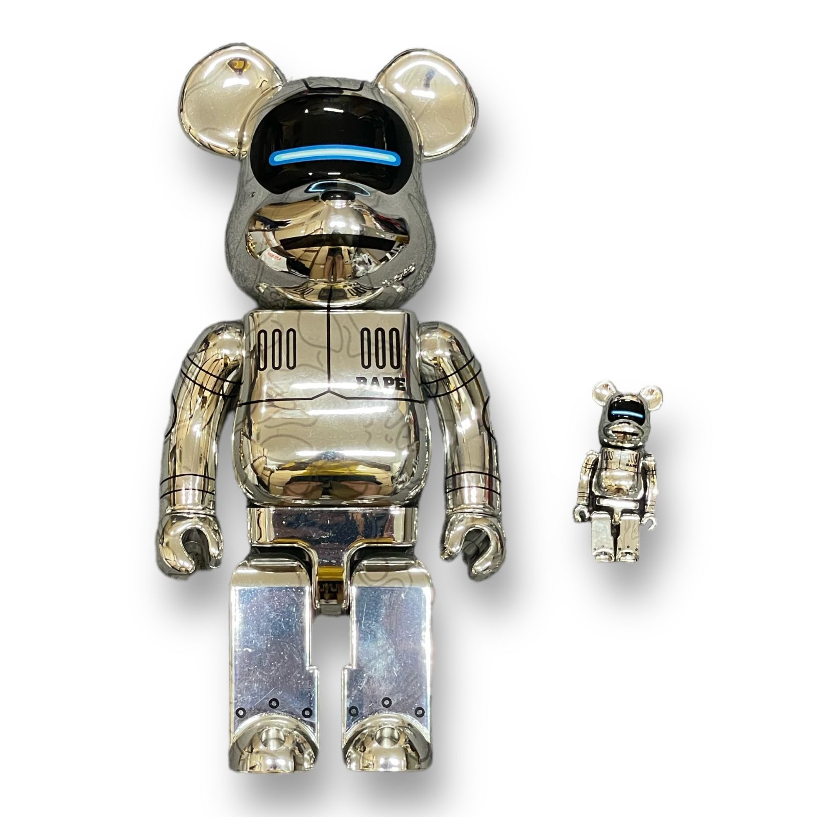 A BATHING APE HAJIME SORAYAMA BABY MILO BE@RBRICK 100% & 400