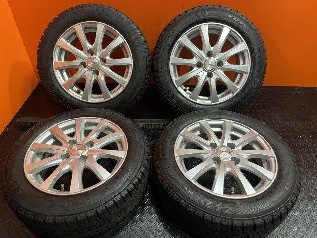 TOYO GARIT GIZ 165/65R14】スタッドレス【pauriun RS01 14インチ 5.5J4HPCD100+38】21年製 バリ溝 タンク  ルーミー等 (VTL151) - メルカリ