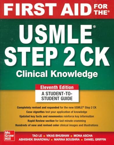 First Aid for the USMLE Step 2 CK Le Tao M.D. Bhushan Vik