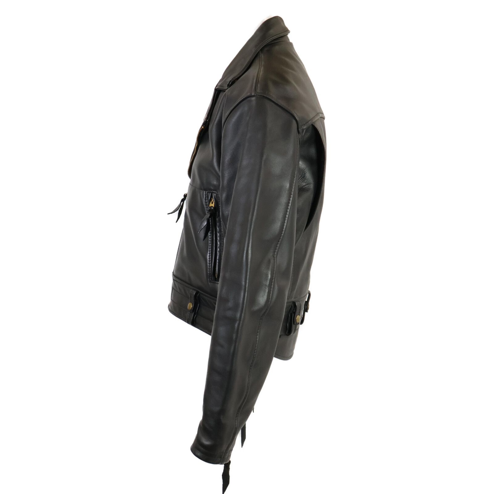 美品✨ISAMU KATAYAMA BACKLASH 馬革　シングルライダース ISAMU KATAYAMA BACKLASH, シングル レザーライダース
