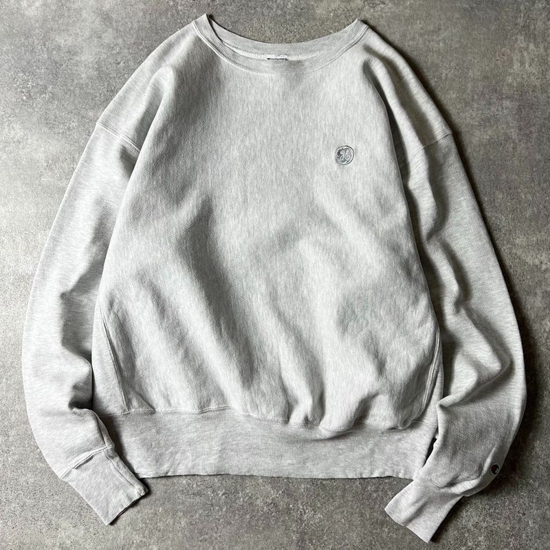 Champion グレー スウェット Lサイズ リバースウィーブ90s 刺繍タグ Champion グレー スウェット Lサイズ リバースウィーブ90s 刺繍