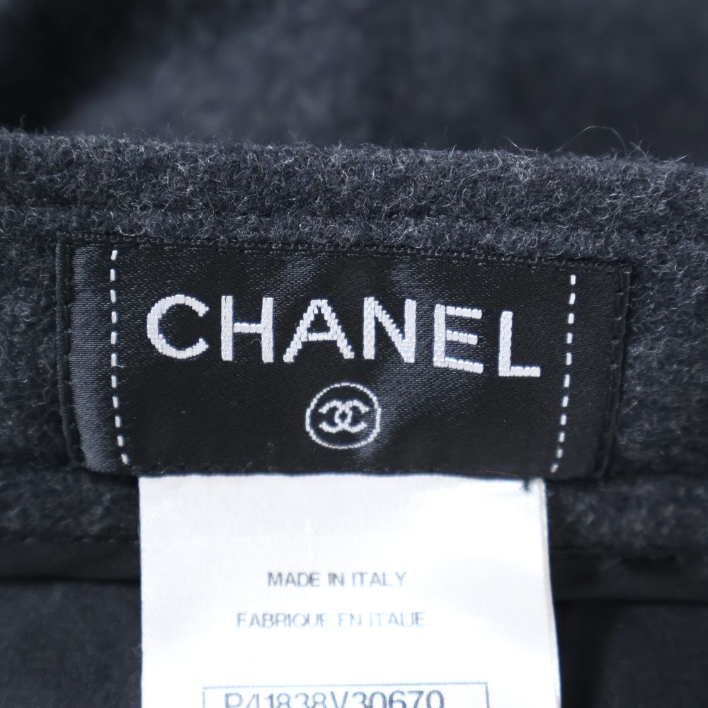 タイトミニスカート グレー