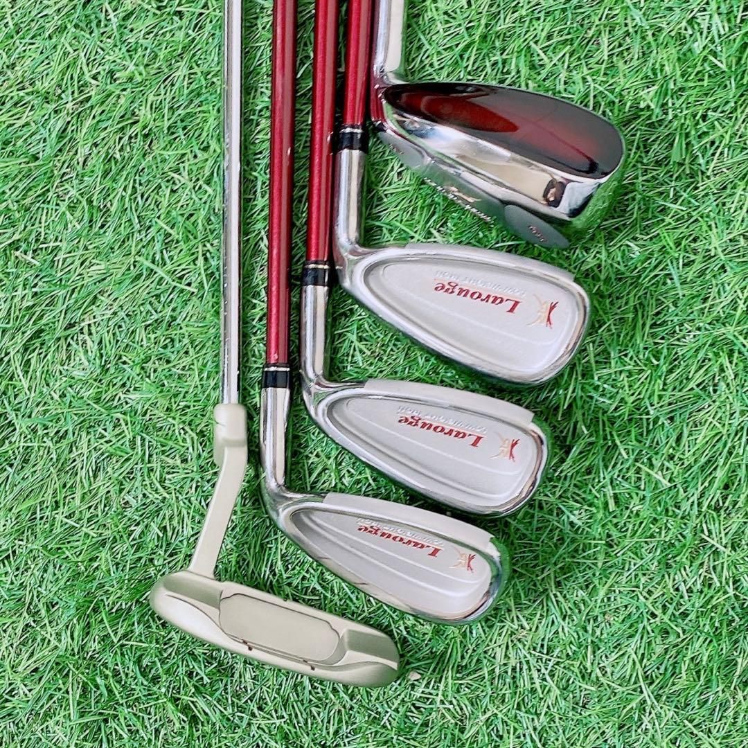 週末限定セール！ ラルージュ Larouge レディース ゴルフクラブ セット ゴルフクラブ レディースセット 初心者 ラルージュ 460 入門 N1521