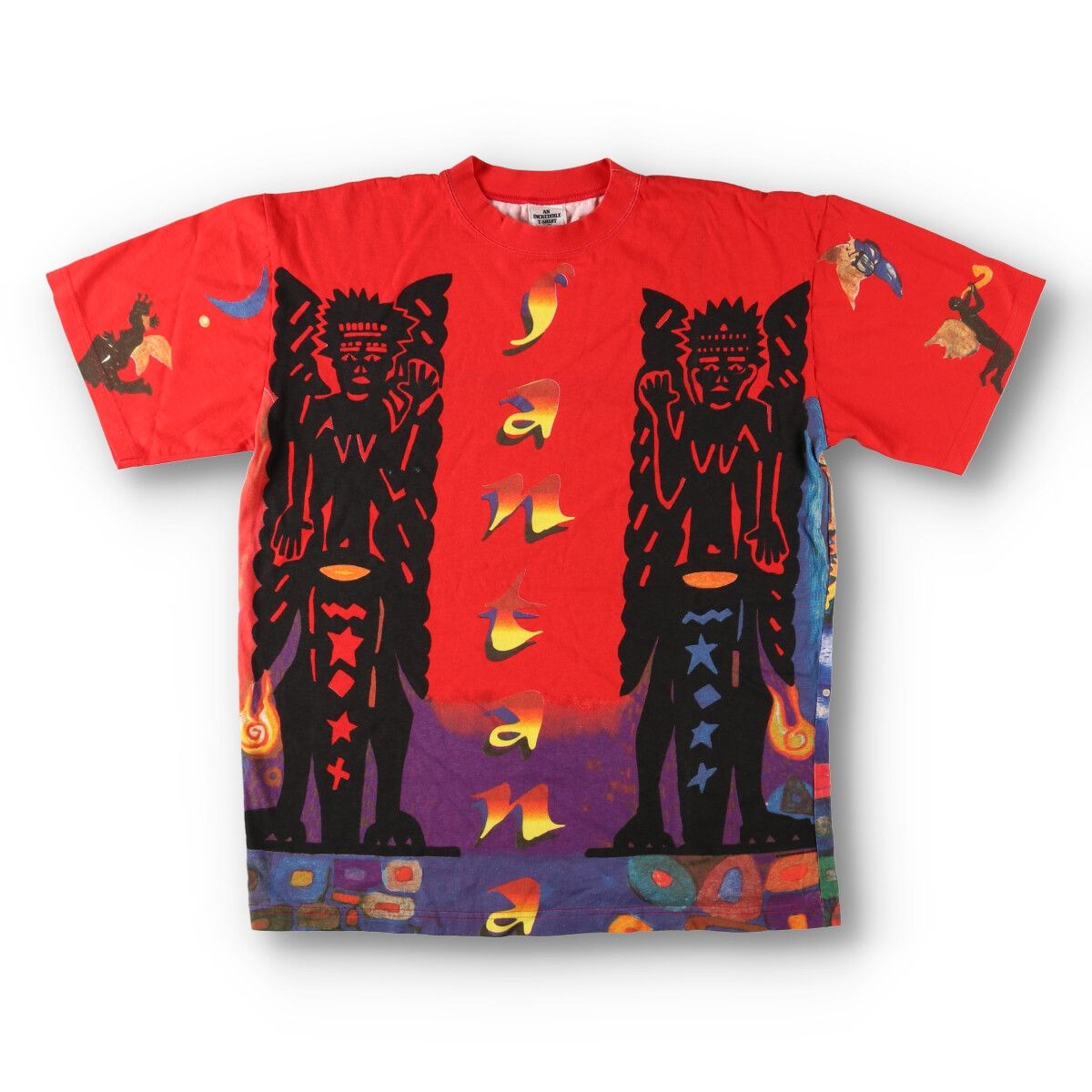 古着 90年代 AN INCREDIBLE T-SHIRT Santana サンタナ バンドTシャツ 