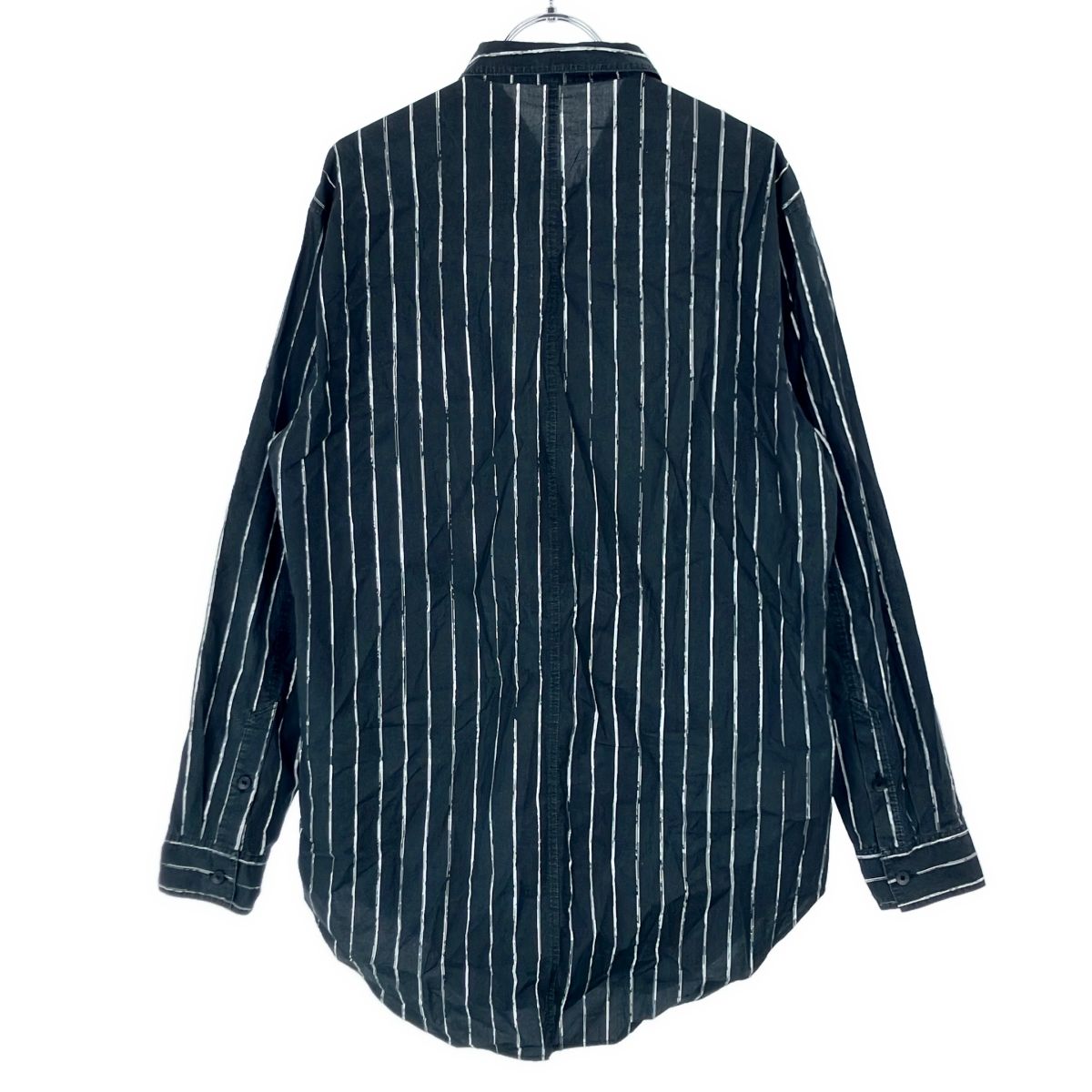 JULIUS ユリウス 19SS SEAMED SHIRT Stripe ストライプシームドシャツ 