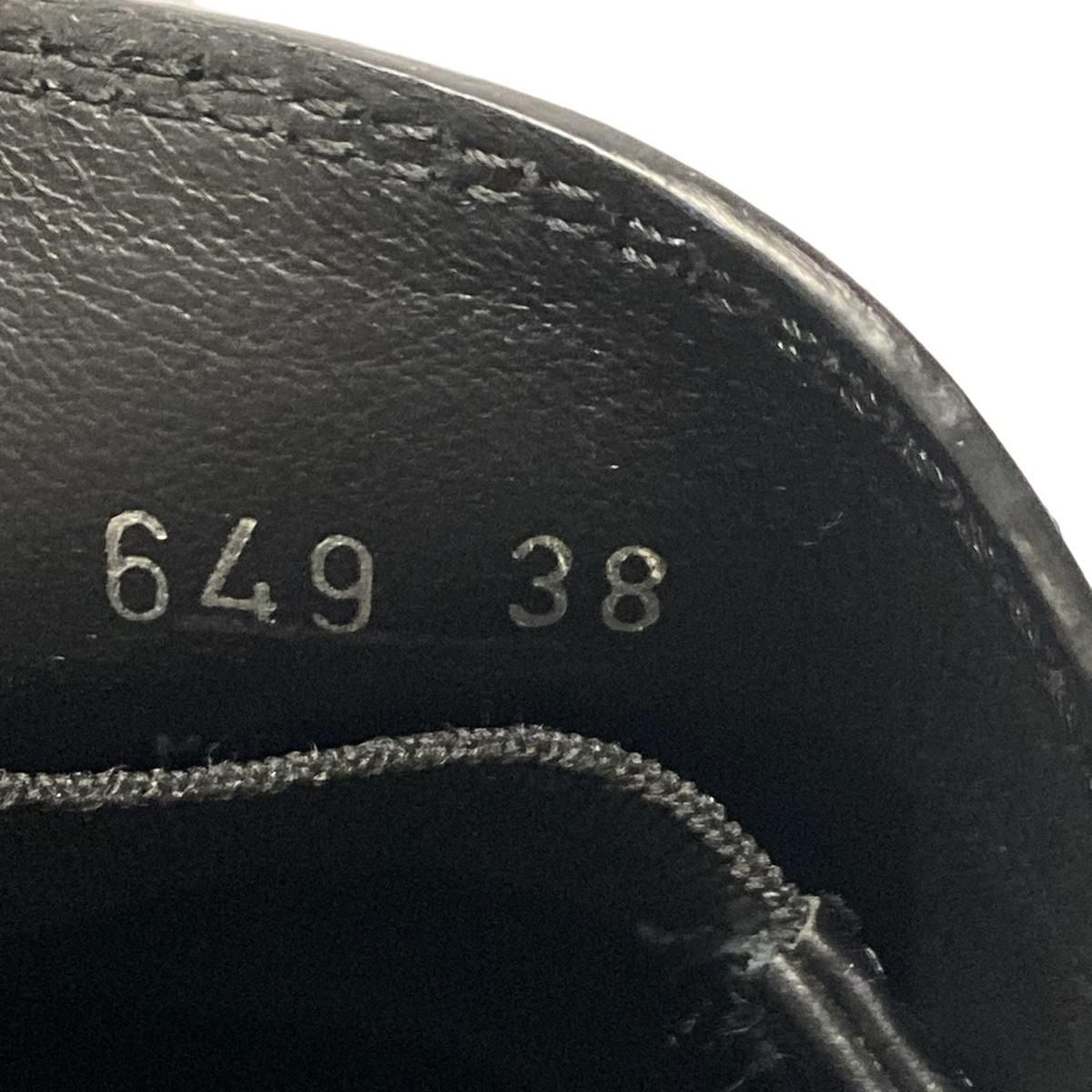 PRADA(プラダ) ローファー 38 レディース - 黒 厚底 PRADA(プラダ) ローファー 38 レディース - 黒 厚底