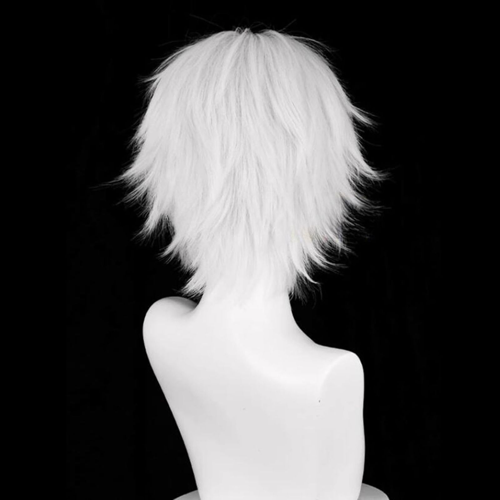 レオンカ　白髪　80%　ウィッグ　かつら　コスプレ 白髪あり / レオンカオンラインショップ・医療用ウィッグ