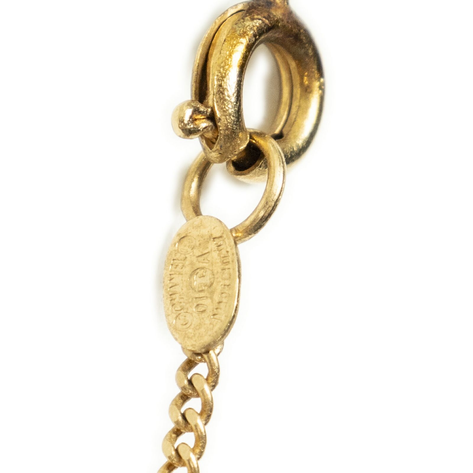 CHANEL シャネルココマーク ペンダント ネックレスブラック ゴールド金メッキA TALLINNNEXPO_COM