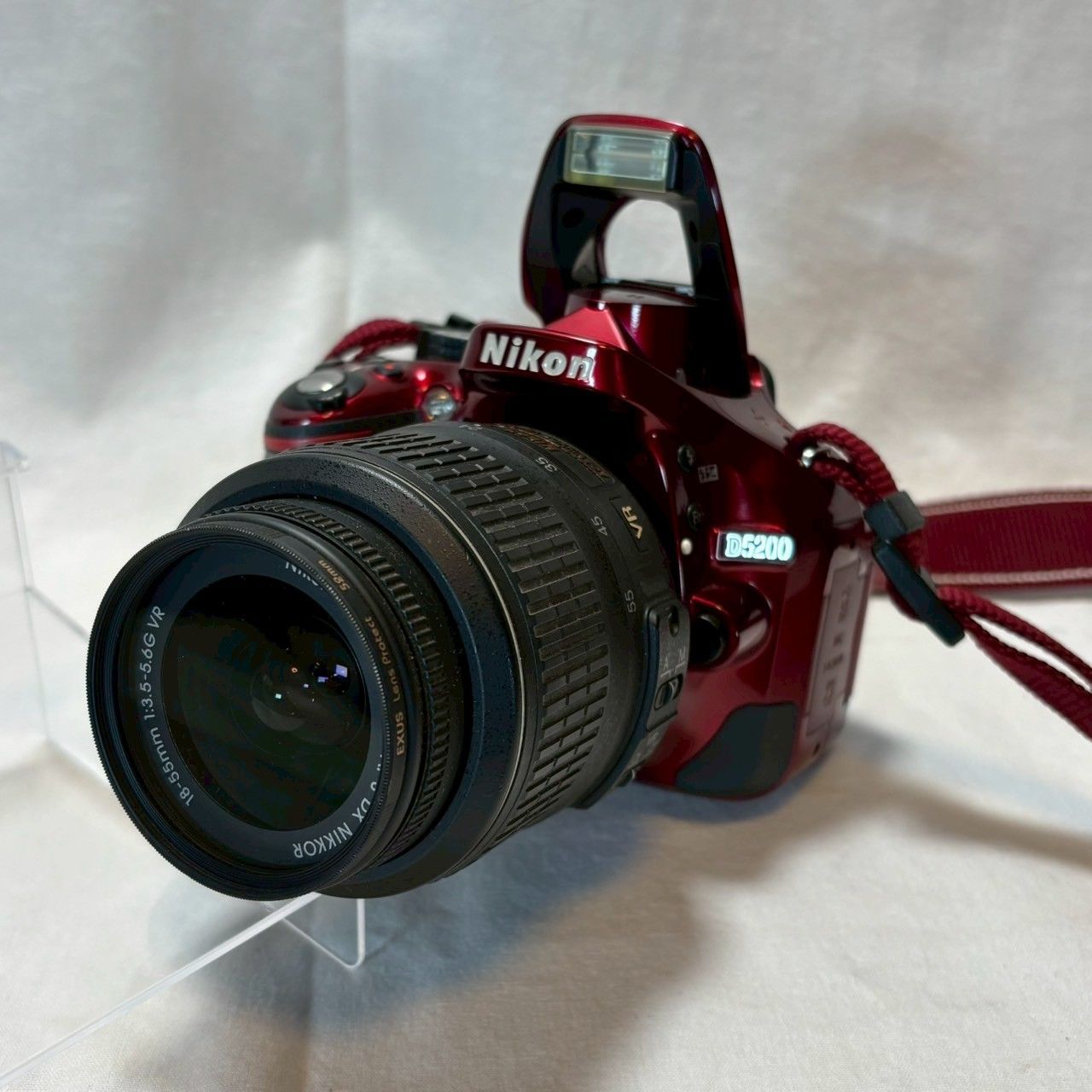 Nikon D5200 レッド クローズアップレンズ52mm付きセット