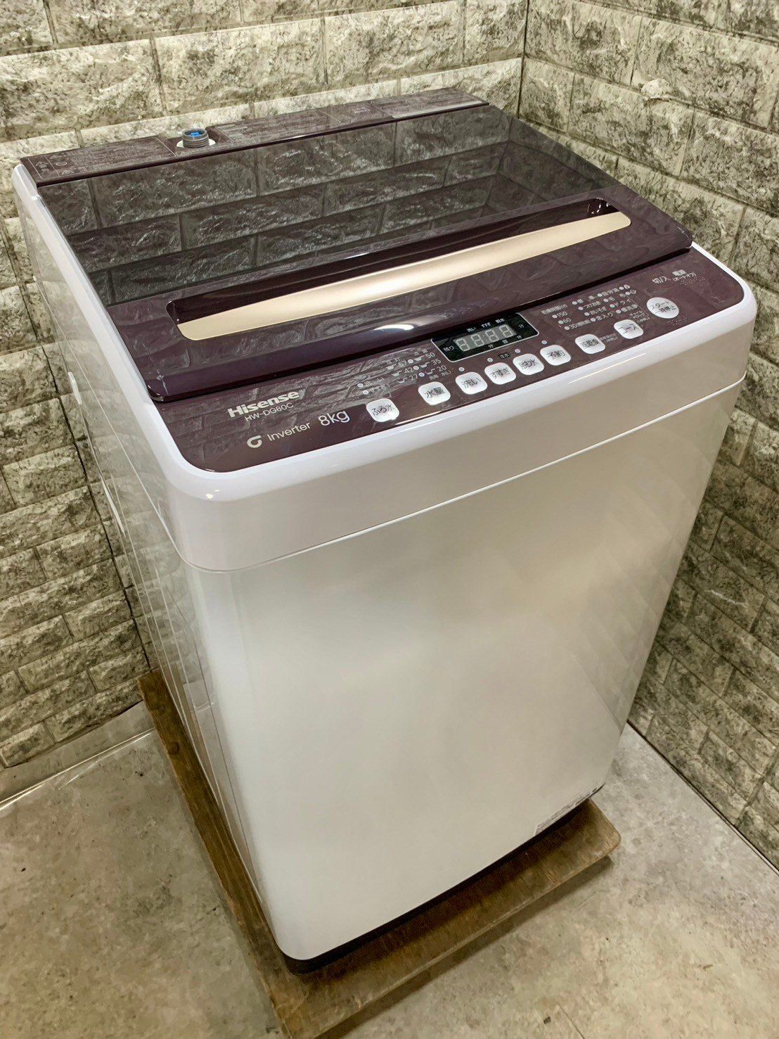 送料無料【極美品・高年式】洗濯機 2023年 アクア 48266-1- 送料