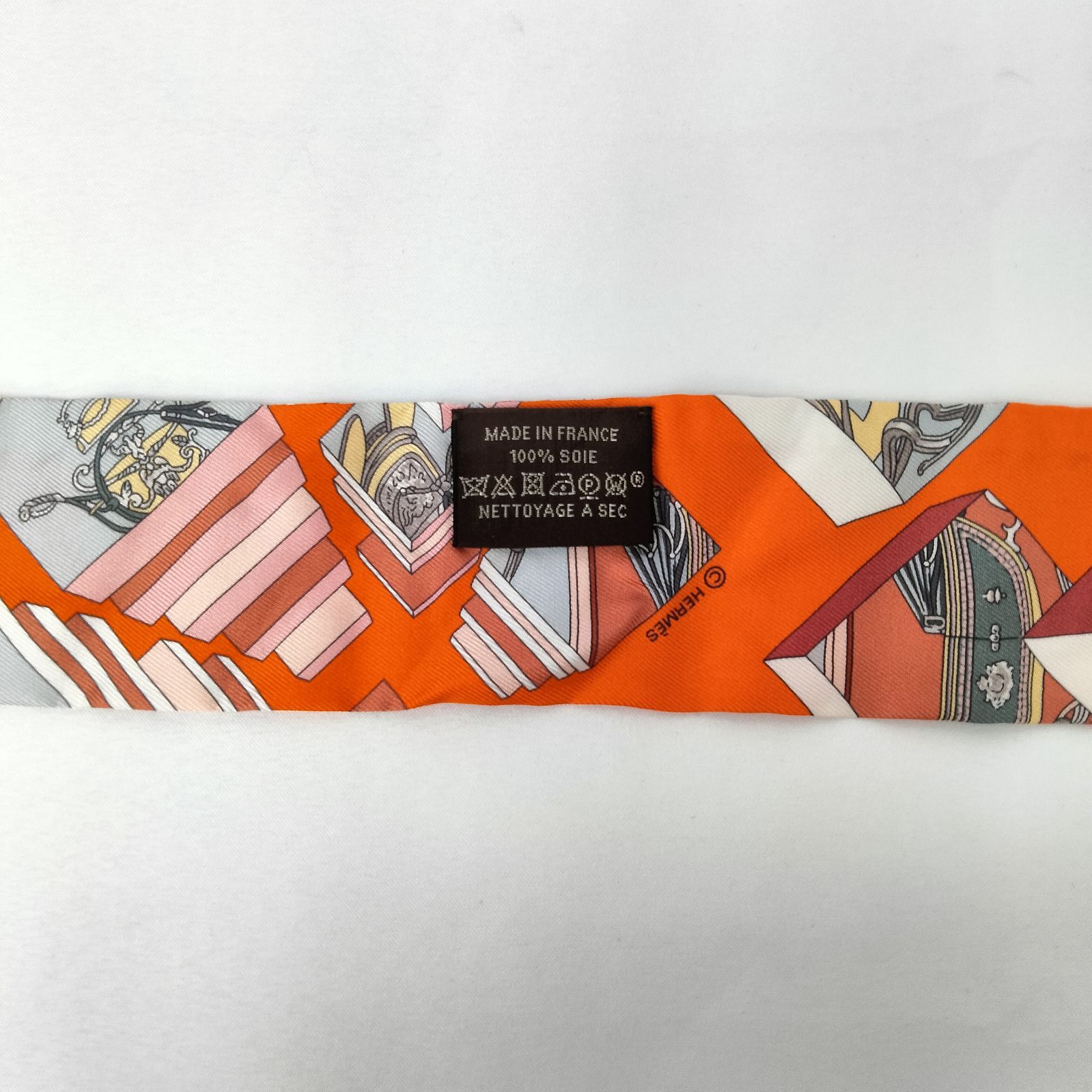 ✨️HERMES ✨️エルメスツイリー オレンジ - メルカリ