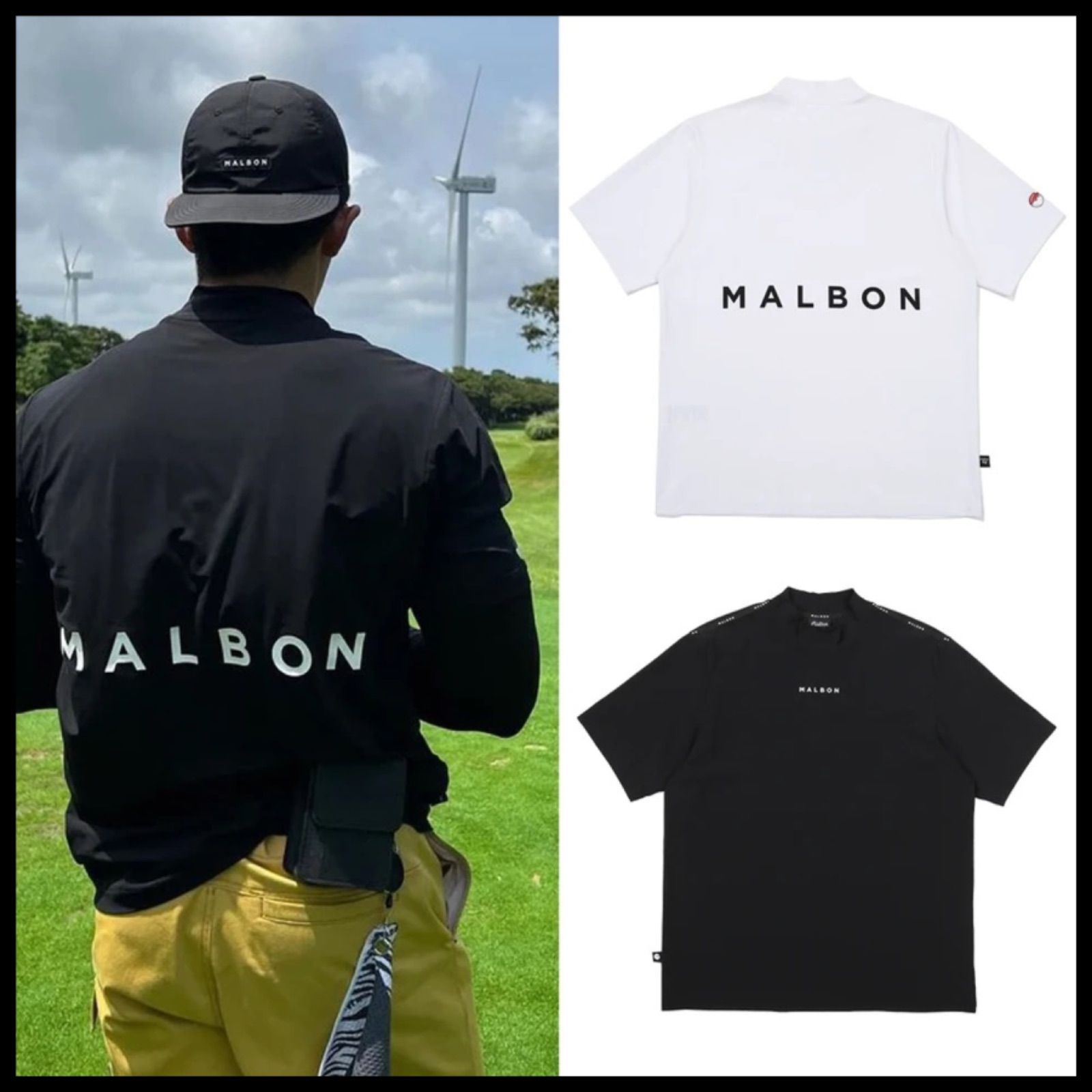 マルボン ゴルフ malbon Tシャツ マルボン 新品 【M～XXL】