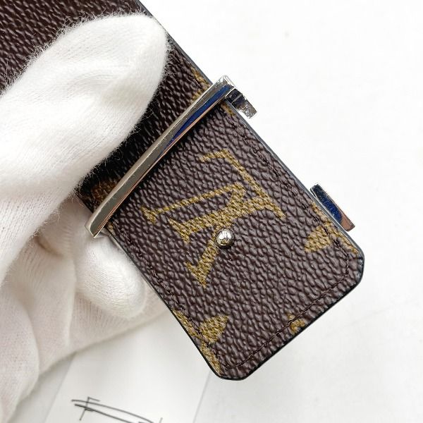 美品 Louis Vuitton モノグラム ベルト ⭐ 極美品 ✨LOUIS VUITTON モノグラム ベルト 110cm - メルカリ