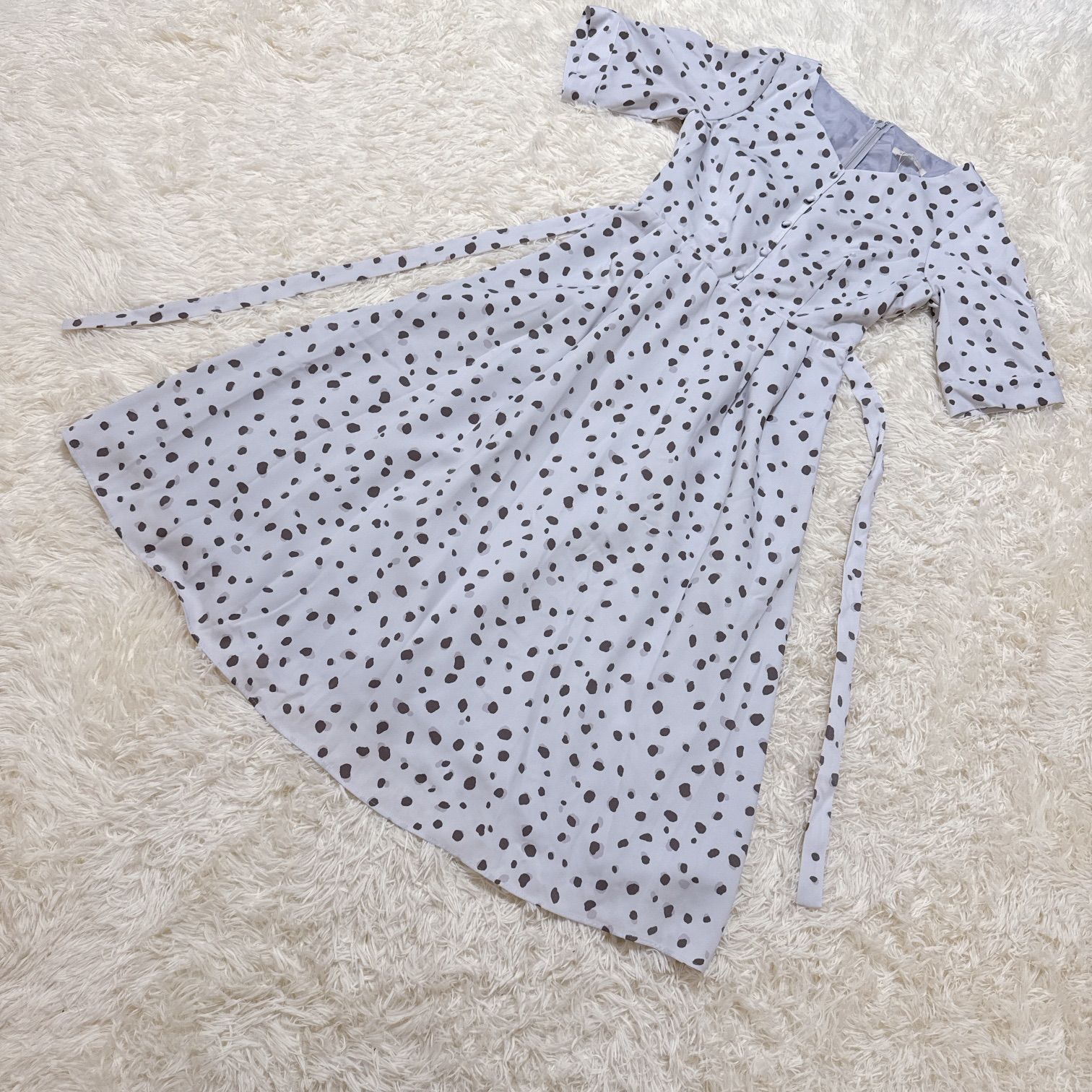 新品 訳あり】BE RADIANCE ビーラディエンス ワンピース ロング 半袖 