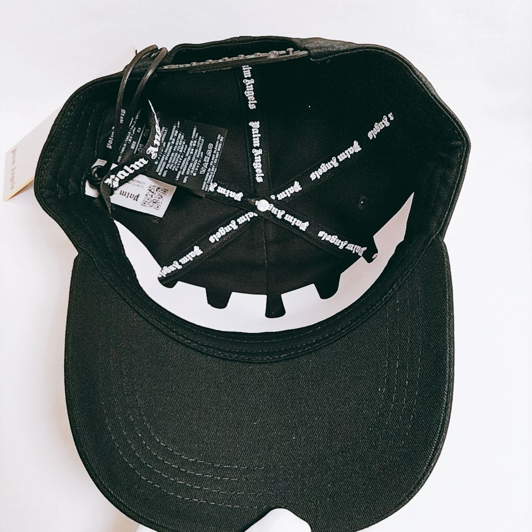 新品未使用】Palm Angels バーニングモノグラム キャップ 帽子 新品未使用】Palm Angels バーニングモノグラム キャップ 帽子