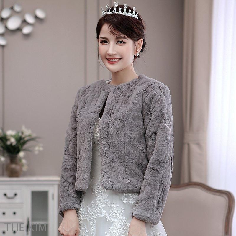 結婚式 ファーボレロ